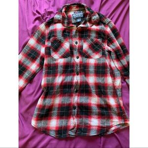 Plaid Long-sleeve Shirt
